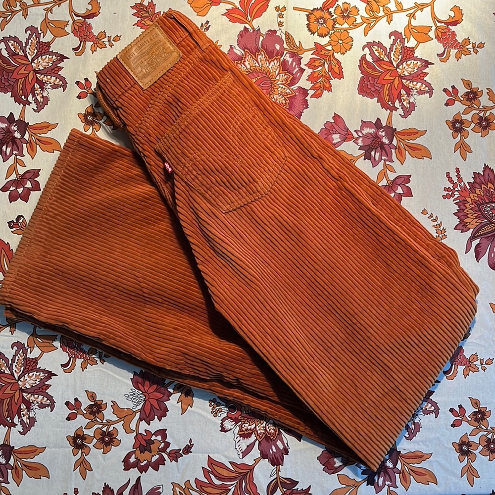 Levi’s rib cage wide leg cords